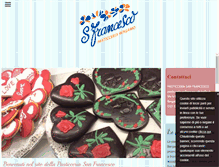 Tablet Screenshot of pasticceriasanfrancesco.com